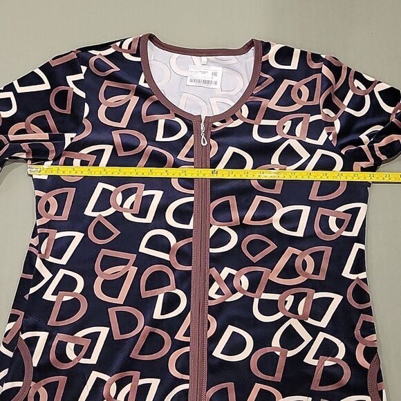 Velour Dress w/Front Zipper XL - Picture 3 of 5